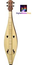 Dulcimer Instrument, Mountain Dulcimer, 4 String Appalachian Dulcimer