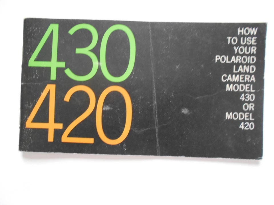 Vintage Polaroid Land Camera Manuals Lot of 7 - Image 4 of 4