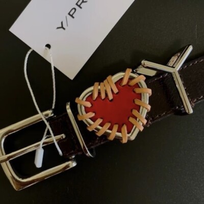 Genuine Leather Y/Project Red Heart Cowhide Adjustable Genuine Leather Y/Project Red Heart Cowhide Adjustable