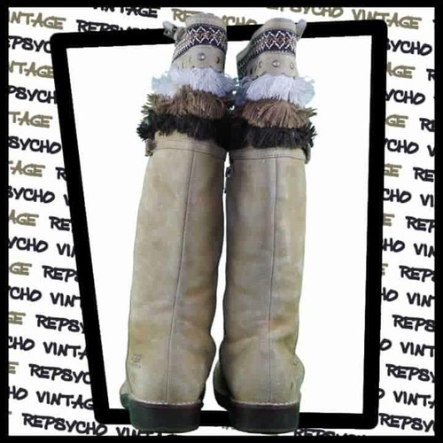 UGG Australia Tall Fringed BOOT SN 5547 Tan UK 8,5 / US 10 / EU 41 US 6 022 w - Bild 5 von 5