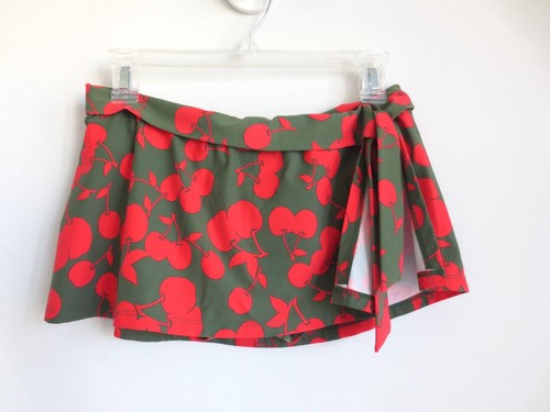 ATHENA WOMEN'S TOP/SKIRT 2PC SWIM SUIT CHERRIES Sz-6 - Picture 5 of 9