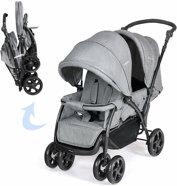 tandem pushchairs for twins from birth