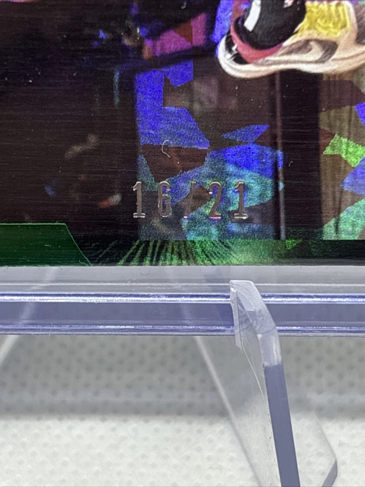 2020-21 Crown Royale #33 John Wall /21 FOTL Green Crystal Rockets NM+ - Image 2 of 3