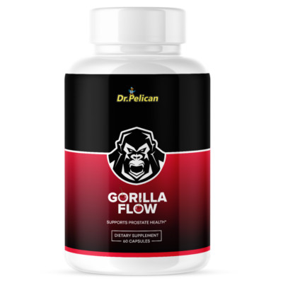 Gorilla Flow- Support Supplement for Men - Urinary & Bladder Health-1 Bottle