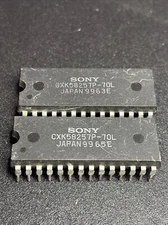 Pair Sony CXK58257P-70L High-Speed CMOS Static SRAM 28-Pin IC Chip @CPUCY