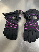 Head Junior Ski Gloves Purple Black - Size Medium - VGUC