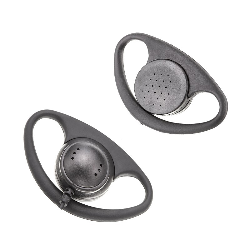 HYSHIKRA Oreillette Pour Talkie-walkie Compatible Avec La Radio Motorola CP88 CP040 GP300 CLS1110 XTN, Tube Acoustique Caché, Casque De Sécurité (Lot De 1
