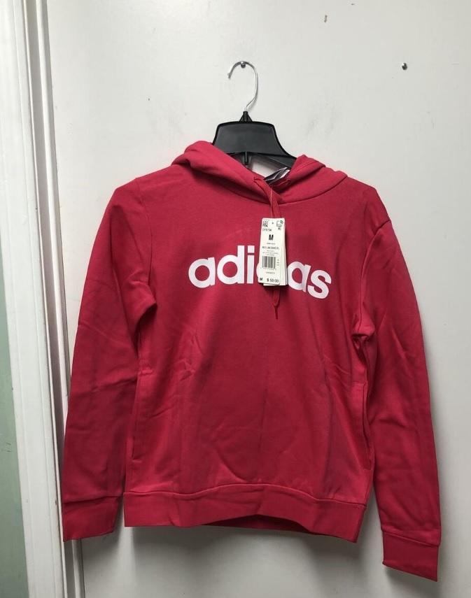 adidas essentials linear hoodie