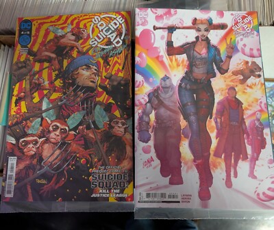 Suicide Squad: Kill Arkham Asylum #4 With Variant Cover - Sealed 