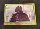 1980 Topps Star Wars #319 Series 3 yellow border Lord vader's orders