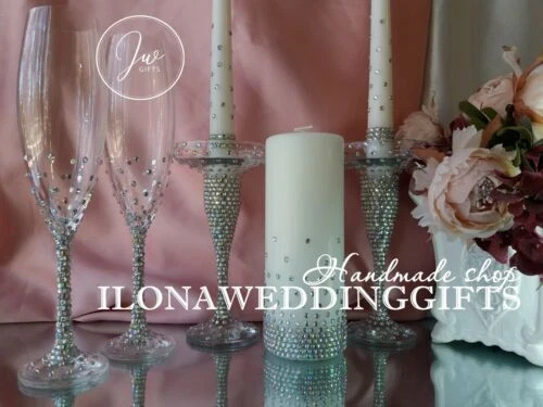 Handmade Wedding Candlesticks