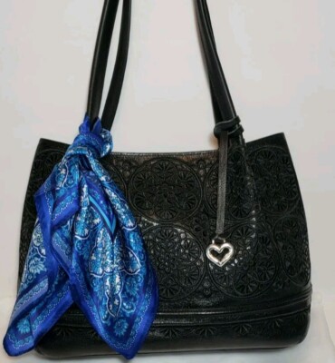 BRIGHTON JOURNEY TO INDIA JANNA SCARF TOTE ELABORATELY 3D EMBROIDERED  NWOT$465