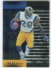 1999 Donruss Stat Line Career Marshall Faulk S/N 306/306 #122 Rams