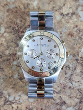 Women's Marc Jacobs MBM3177 Two Tone Stainless Steel Quartz Watch Pre-owned