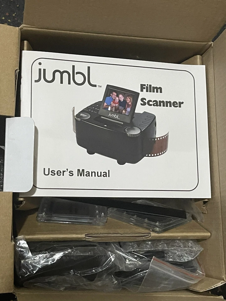 Jumbl Film And Slide Scanner 35mm 5 Mega Pixel Sensor Film Holder Card Reader - Image 3 of 4