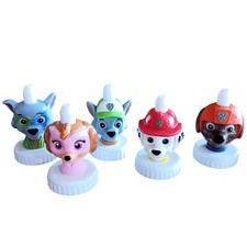 Good 2 Grow Juice Toppers Paw Patrol Set Of Five Excellent Condition