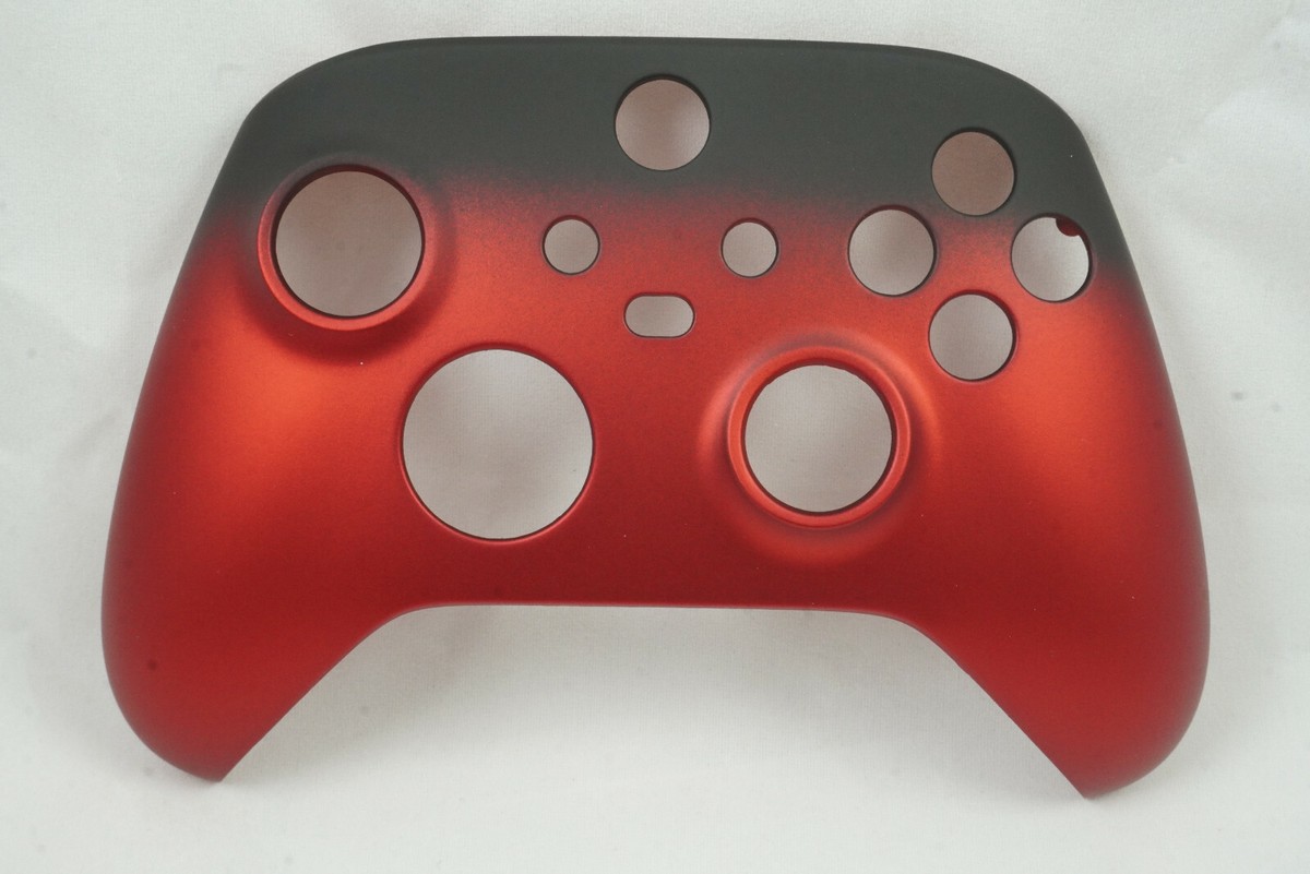 サページ21（コントローラ付き） Red Fade Soft Touch Front Shell Xbox One Series Controller