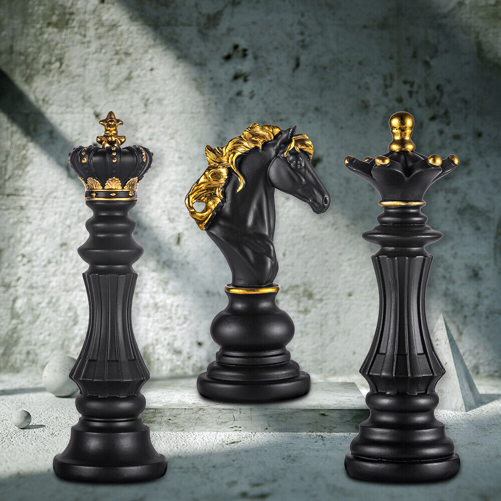 Resin Customized Queen King Crown Horse Head Roman Column Pillar Big Chess  Handmade Souvenir Sculpture Statuehot - China International Chess and Resin  International Chess price