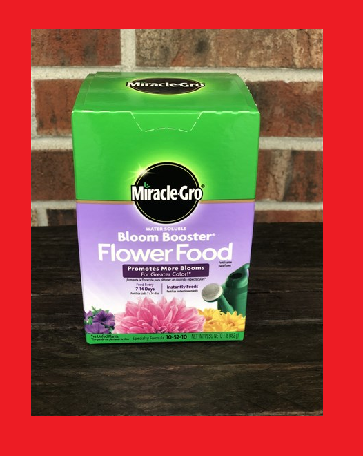MiracleGro BLOOM BOOSTER Fertilizer Flower Plant Food 1lb 105210 eBay