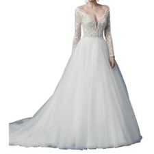 NEW Maggie Sottero Mallory Dawn Wedding Dress - Size 14, altered to size 12