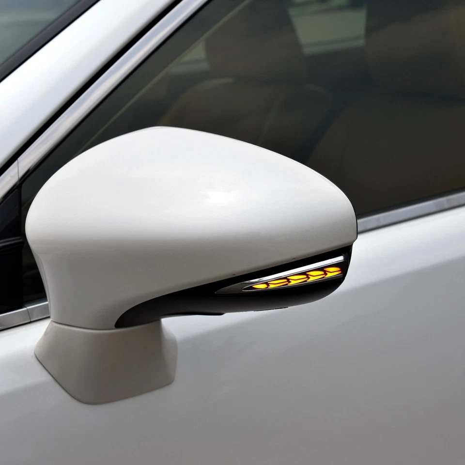 Side Mirrors LED Turn Signals Lights for Lexus IS350 ES350 RC300 LS460 CT200h - Image 3 of 4