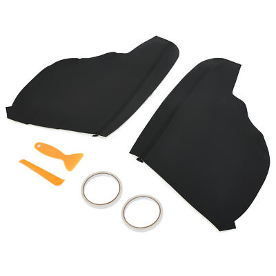 Pair Black Front Door Armrest Cover Replacement For Honda Odyssey 2011-2017