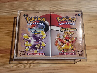 Pokemon - Fossil BodyGuard & LockDown Theme Deck - englisch - sealed - with case