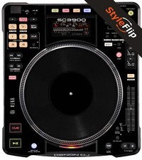 Denon SC3900 | Nero | Decalcomania protettiva | Pelli StyleFlip