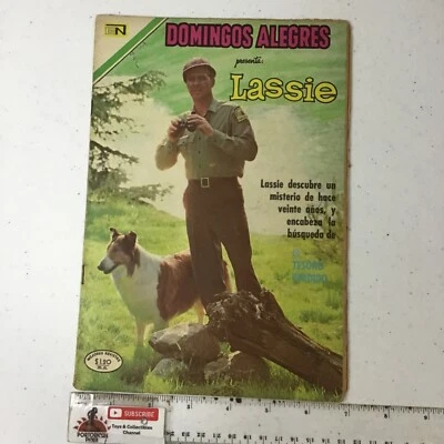1970 SPANISH COMICS DOMINGOS ALEGRES #852 LASSIE EDITORIAL NOVARO MEXICO - Image 1 of 4
