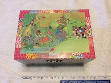 Excellent Preowned Trousselier Co. -Orly , France Music Box -Elmer The Elephant
