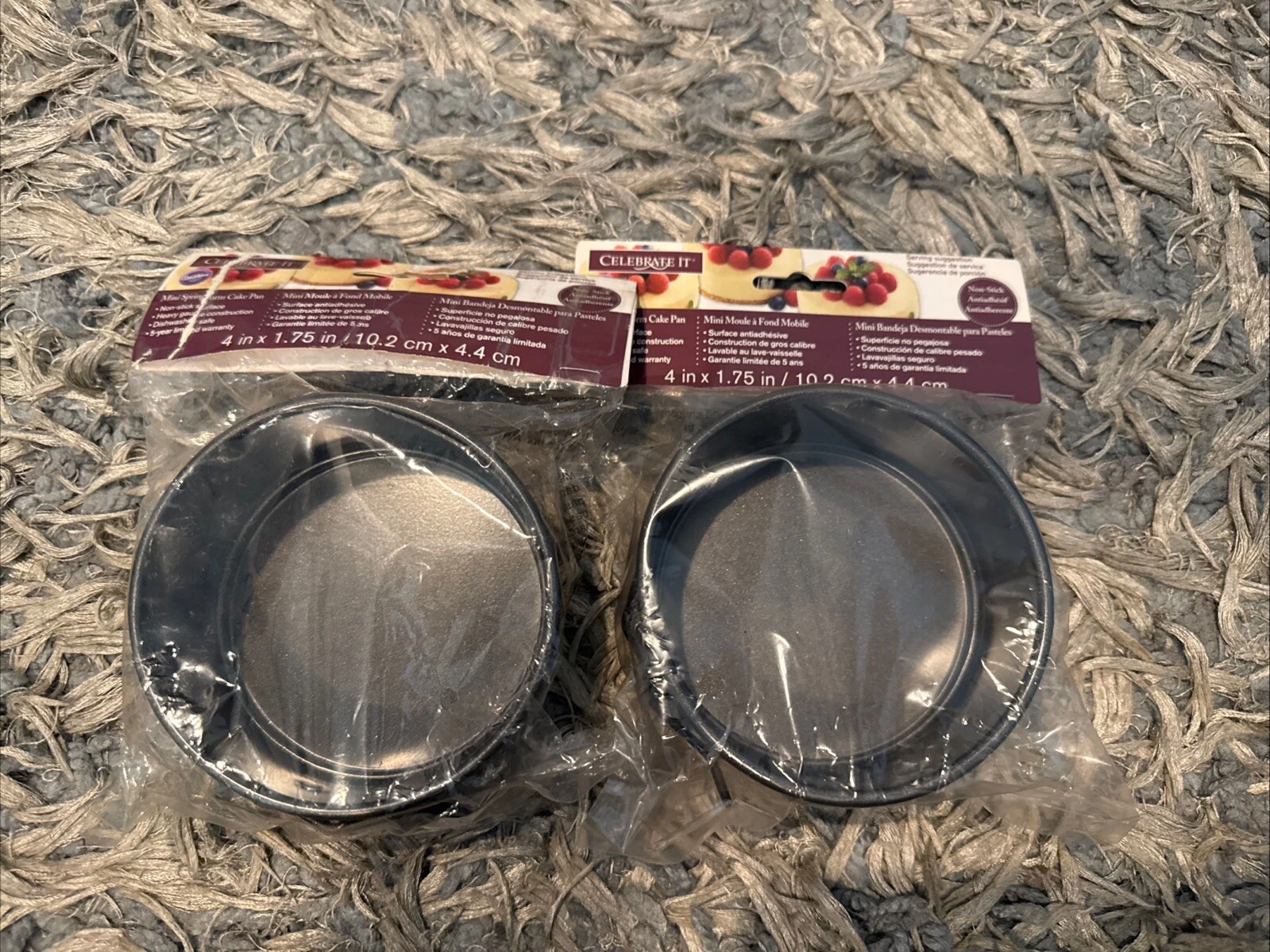 Wilton Nonstick Springform Pan 4” x 1-3/4" High
