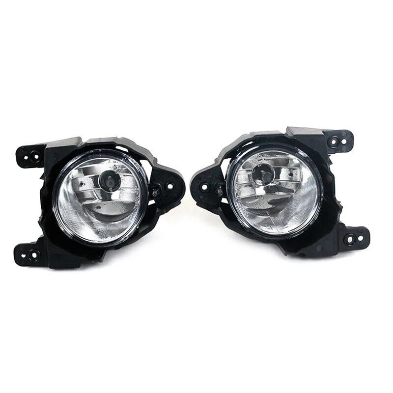 Par de luces antiniebla de parachoques delanteras transparentes DRL para KIA Soul 2010-2013 Foto 2 de 4