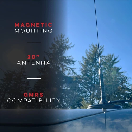 CAR MAGNETIC BASE + Nagoya UT-72G Heavy Duty 462Mhz UHF Antenna Radio CB FM DMR - Picture 3 of 3