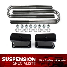 3" Rear Lift Kit For 2011-2018 Ford F250 4X4 4WD Blocks w/ U-bolts