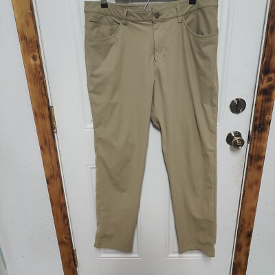Lululemon Pants Mens 36x32 Green Classic ABC Performance Golf