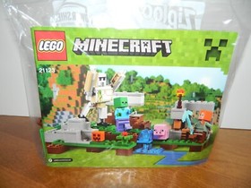 LEGO Minecraft 21123 THE IRON GOLEM 100% Complete Minifigures Instructions 2