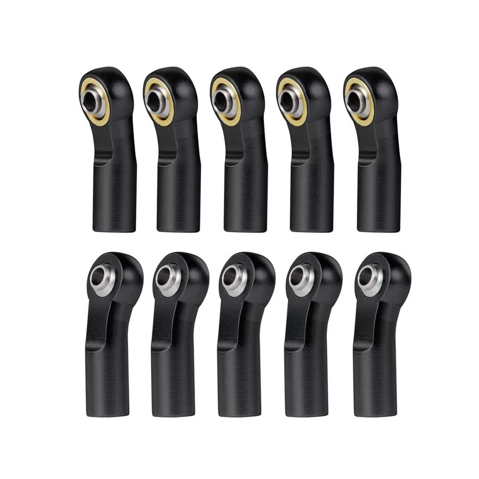 LCX 1/10 RC Crawler Aluminum Link Rod Ends M3 for TRX4 TRX6 SCX10 II III PRO - Image 2 of 3