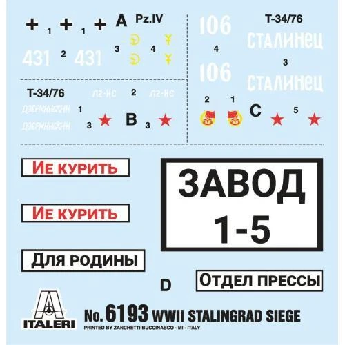 1:72 Italeri Wwii Stalingrad Siege Uranus Operation Kit IT6193 Modellino - Immagine 3 di 4