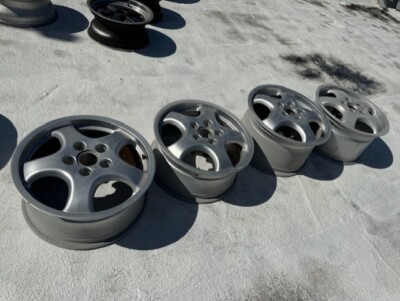 Used NON FACTORY Porsche 911 930 964 993 CUP 1 Wheel Set 17