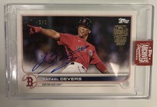 2023 Topps Archives Signature Series 1/1 Rafael Devers Buyback Auto