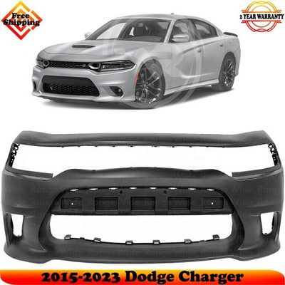 Front Bumper Cover Fascia for 2015-2023 Dodge Charger