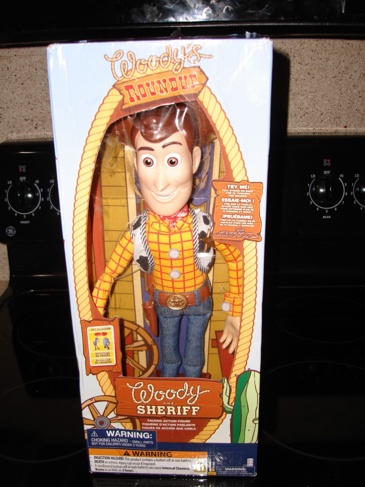 NEW Disney Toy Story 15"  Woody's Royundup Interactive Talking Action Figure