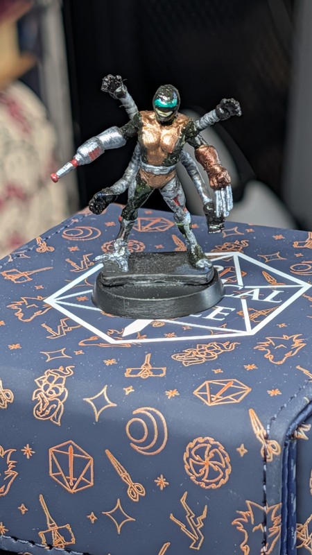 Custom Hero Mini Tech Superhero Miniature