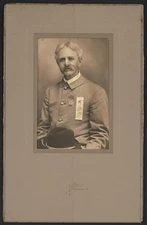 Unidentified Confederate veteran with 32nd Reunion, Richmond, Va., ribbon /
