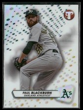 Paul Blackburn 2023 Topps Pristine #127 Refractor Oakland Athletics