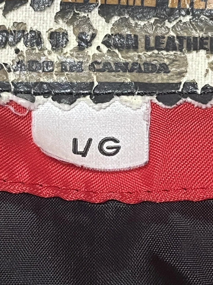 Chaqueta cortavientos Saxon Extreme Wear para hombre grande roja negra a cuadros carreras Foto 4 de 4