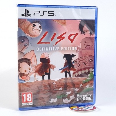 LISA: Definitive Edition PS5 Euro Ed. New (Multi-Language/2 RPG Games+Stickers&D