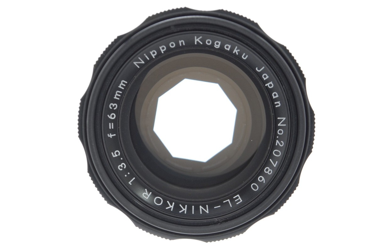 Near MINT] Nikon EL Nikkor 63mm f3.5 Enlargement Lens in Box For