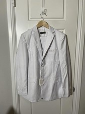 YUANLU Boys Suits for Kids Size 18 White 5 Pieces K16