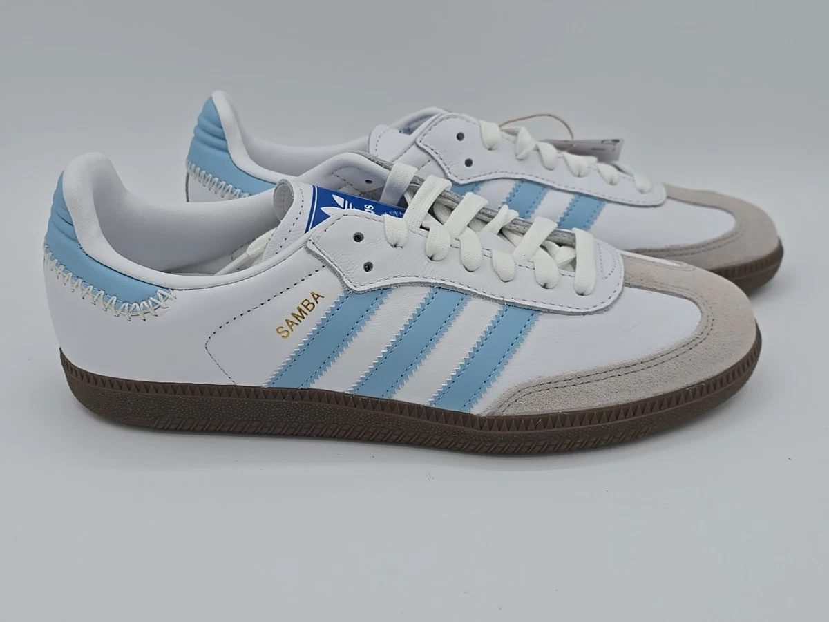 Adidas Samba OG White Sky Blue for sale | eBay